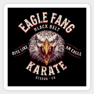 Eagle Fang Vintage Black Belt Karate Sticker